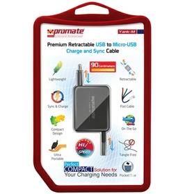 کابل شارژ 90 سانتی  ایفون promate yank lt